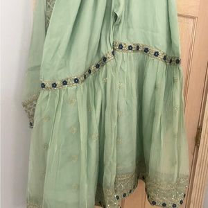 Pakistani suit posh brand ..with Gharara ..